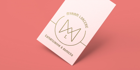 myriam lorcerie logo home